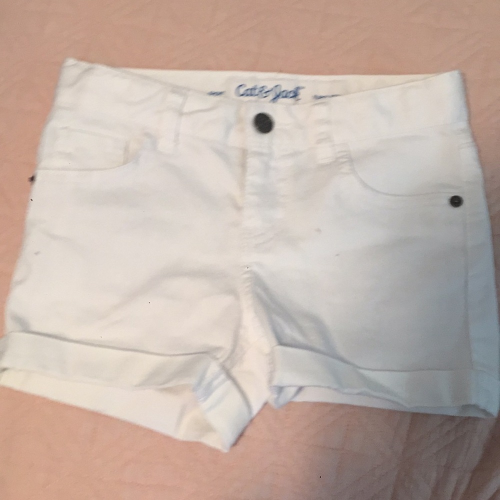 White shorts